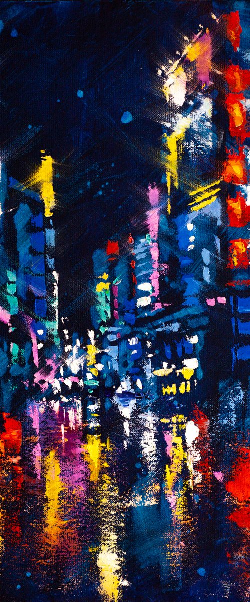 Night city by Aleksandr Neliubin
