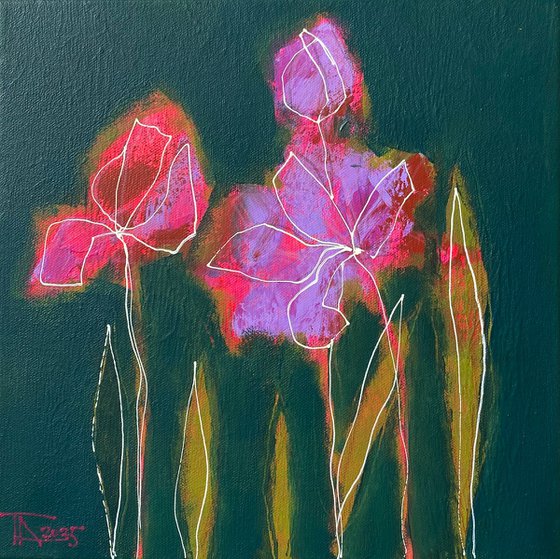 The last tulips I.