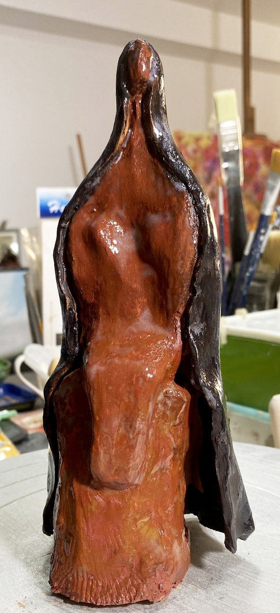 Organic Clay Sculpture , Monna By YS?rei, 4 X 9, Artwork For Sale On Artfinder