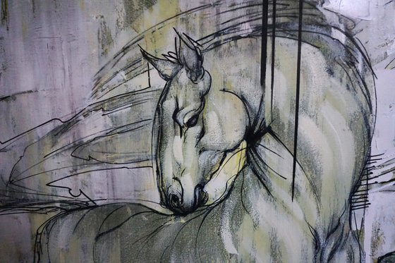 Carousel of Rain and Sun. Horses