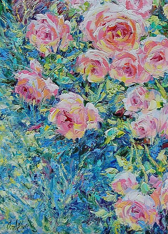 Ah, the Roses Fell out of the Basket