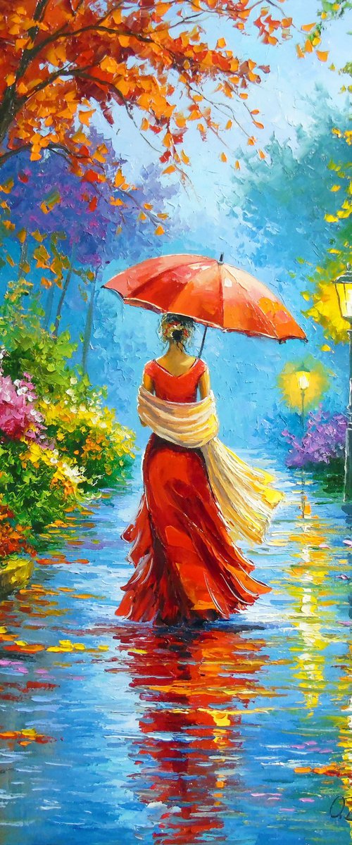 Lady in Red by Olha Darchuk