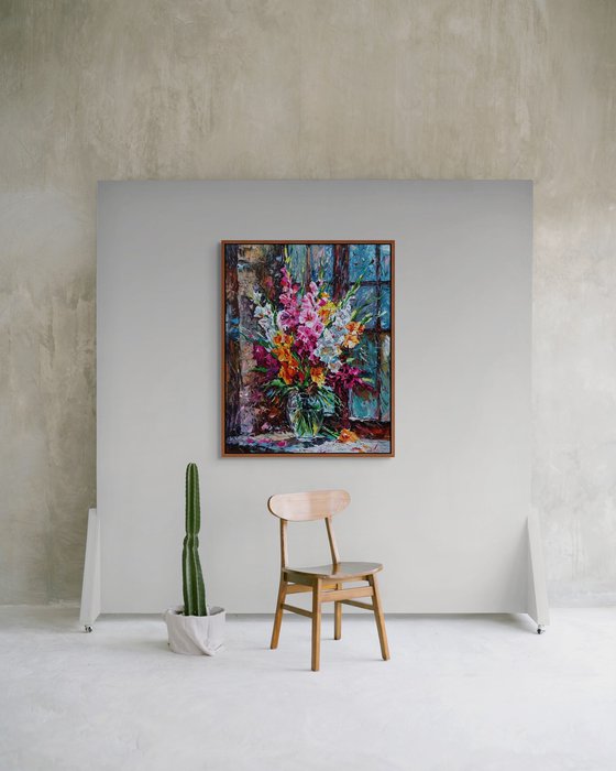 Morning Bouquet by the Window