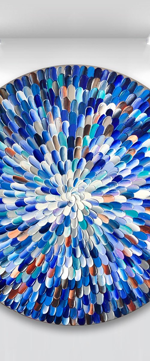 'Nix orbis VI' - 24x24” by Tatiana Georgieva
