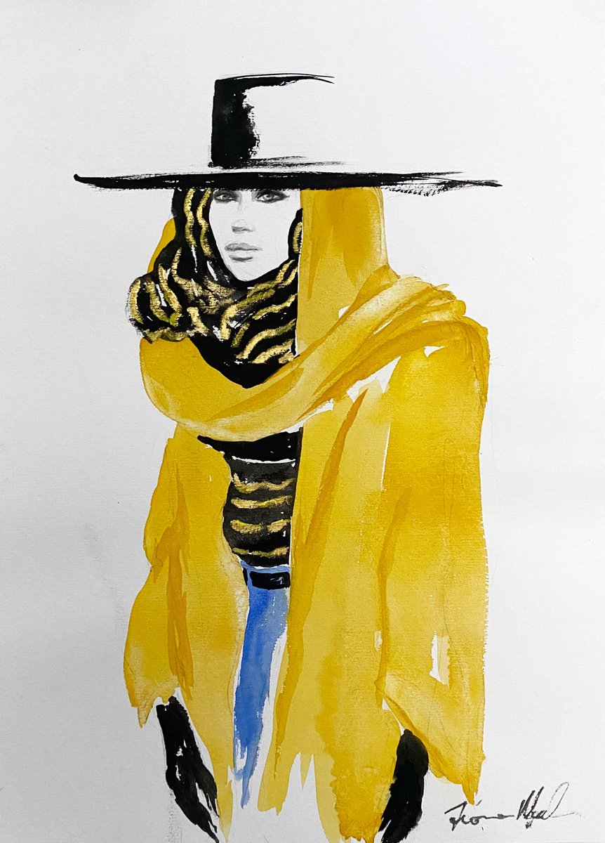 Fashion illustration numero II by Fiona Maclean