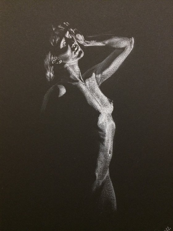 Nude noir #299 (21X29)cm