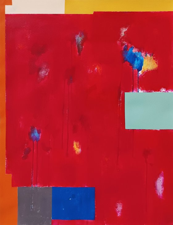 Red composition VI