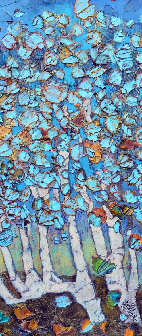Sapphire Forest by Anna  Styrc
