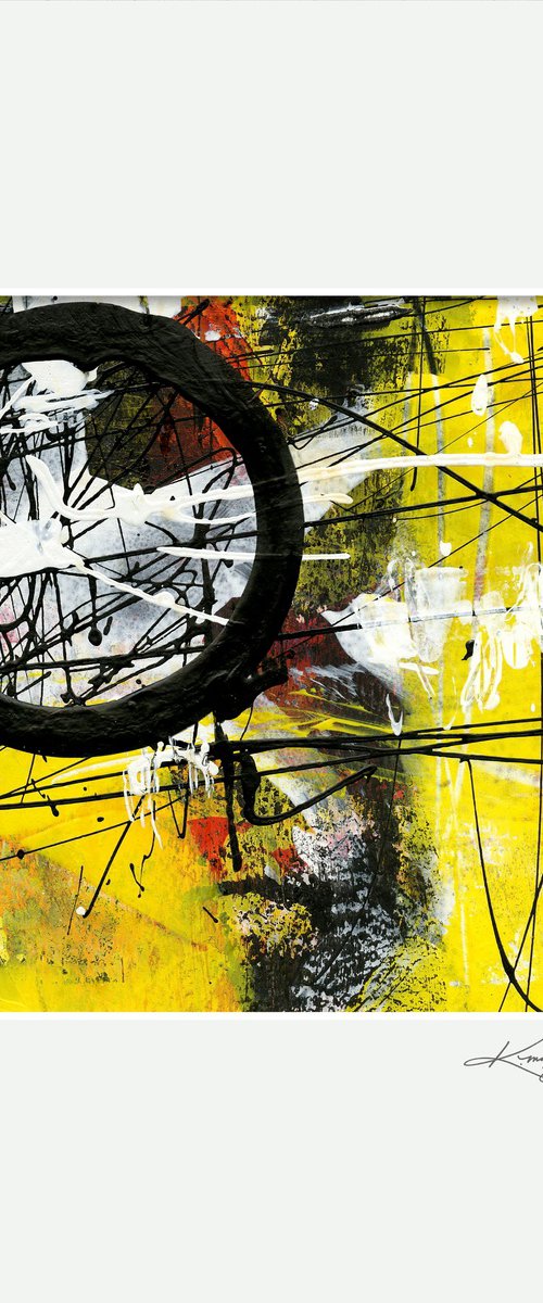 Urban Epilogue 30 - Abstract Painting by Kathy Morton Stanion by Kathy Morton Stanion