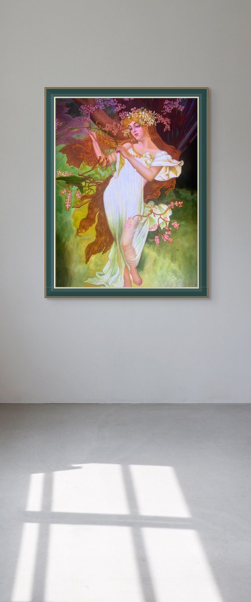 Goddess of women by GOUYETTE jean-michel
