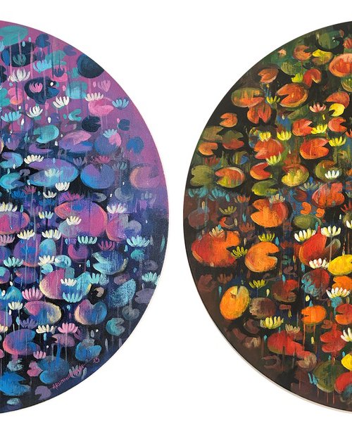 Circular Ponds- by Arundhati Pise by Avinash Pise