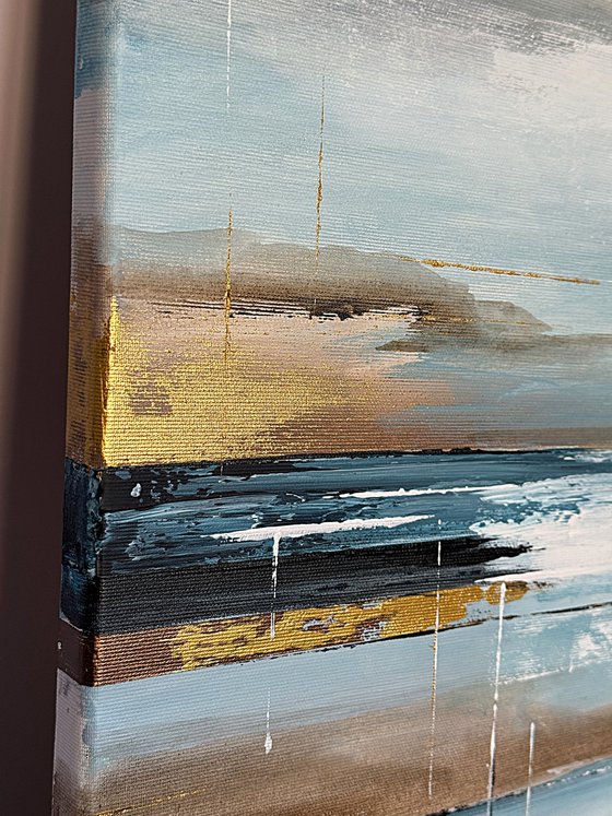 Teal Reflections of Daybreak