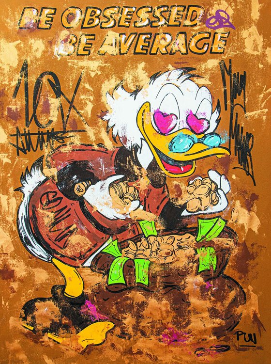 Be Obsessed or be Average ft scrooge mcduck