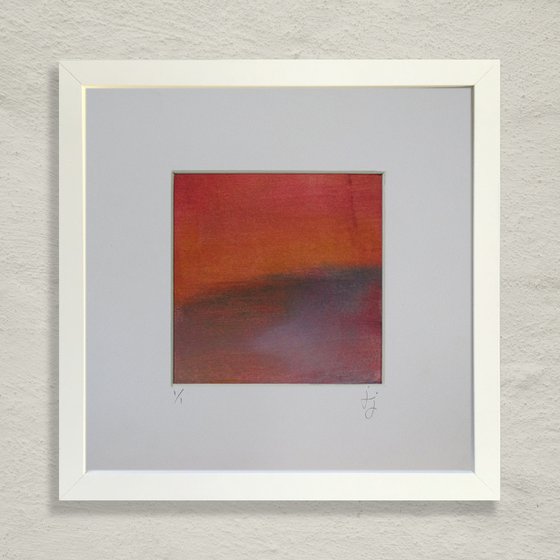Composition 22 - Framed, abstract painting