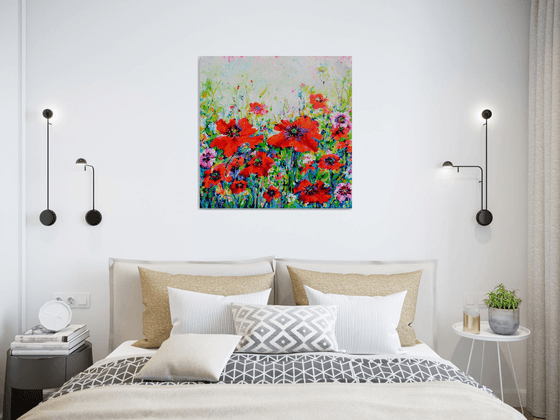 Papaveri Orientali Poppy Oriental Red Poppies