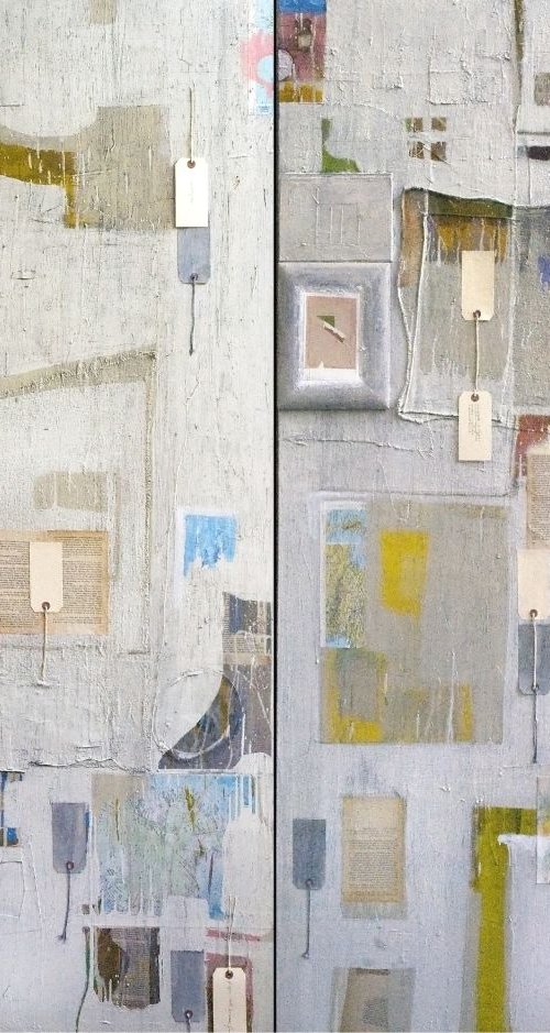 Arithmetic Diptych (Sold) by Shelton Walsmith