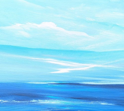 Blue Expanse by Mel Graham