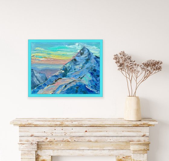Mountain Light, 18*24cm
