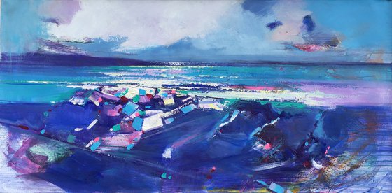 sea and sky abstract 055