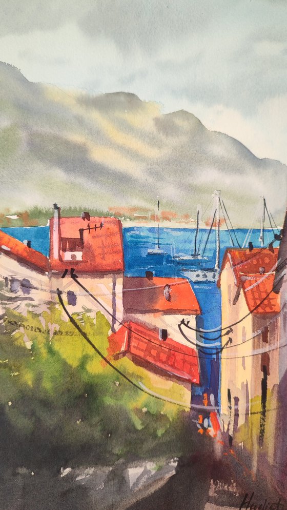 Korcula. Original artwork