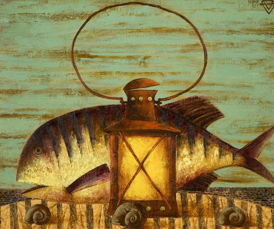 Lantern and Fish