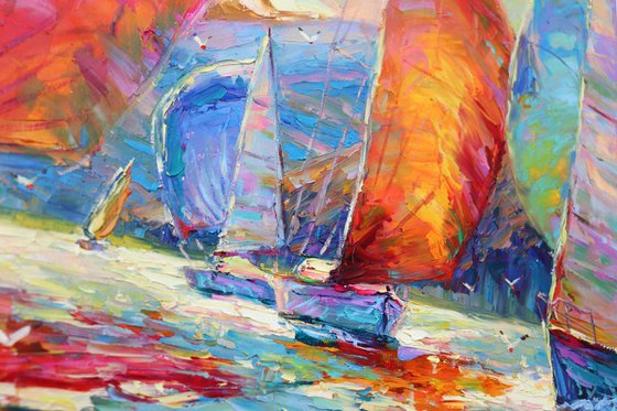 "Morning by the sea"
