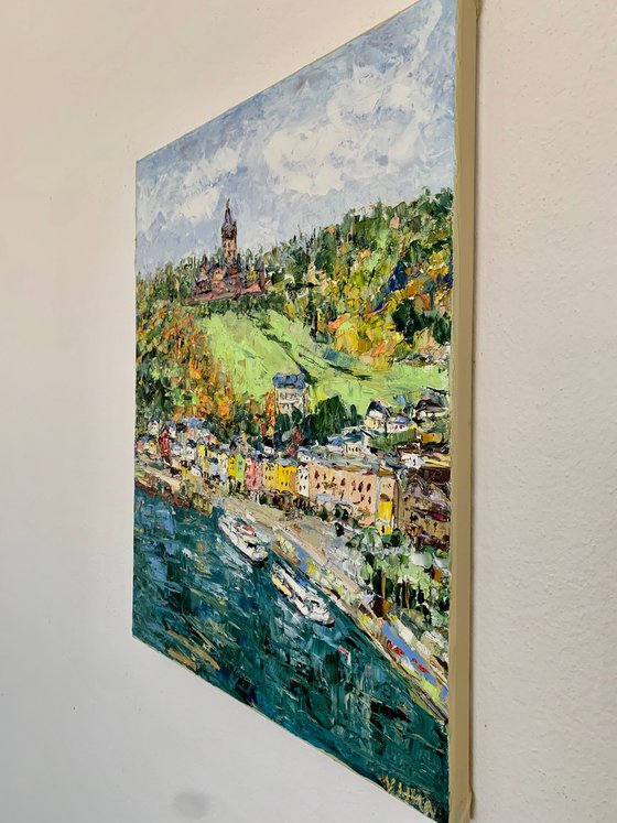 Town of Cochem on the Moselle
