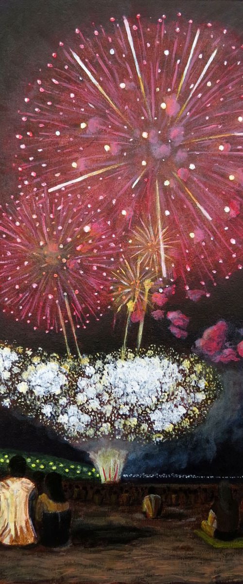 Fireworks  3,  30*50 by Dmytro Yeromenko