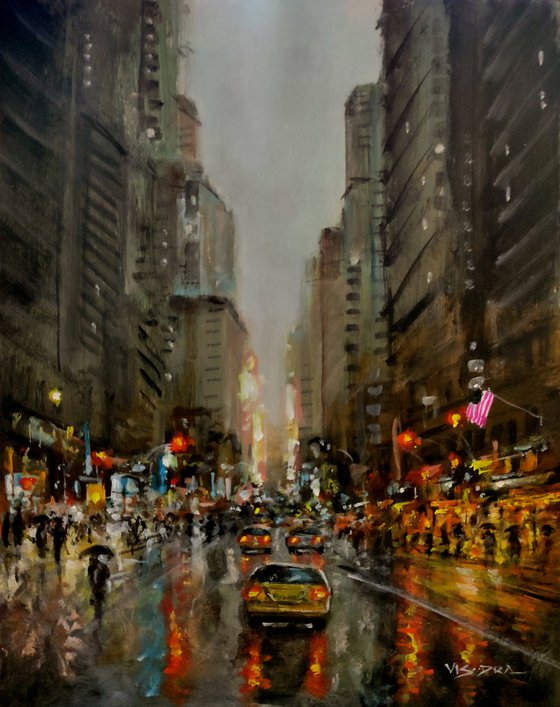 New York City in Rain, 63