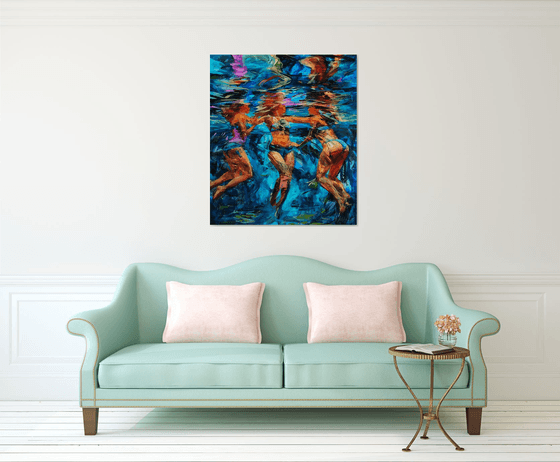 In the calm of the evening