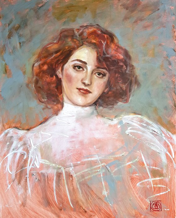 Portrait (after Ramon Casas)