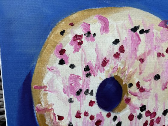 The donut. still life