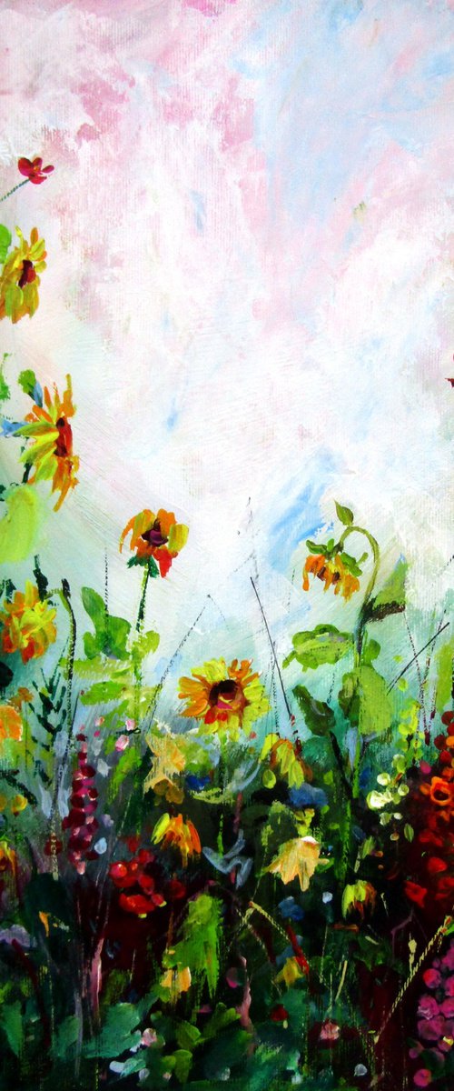Little summer with sunflowers by Kovács Anna Brigitta