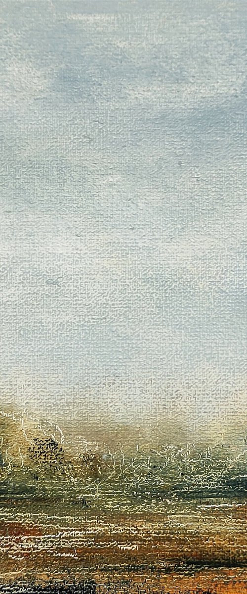 Etude miniature landscape by Yana Dulger