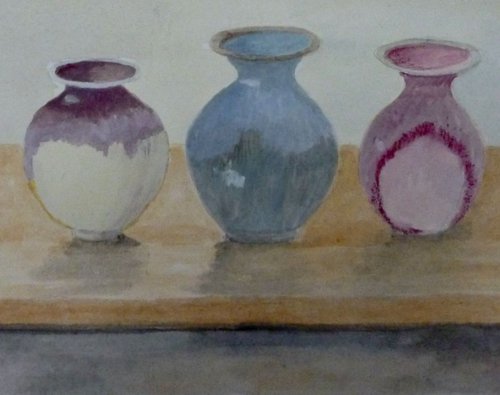 Three Pots by Maddalena Pacini