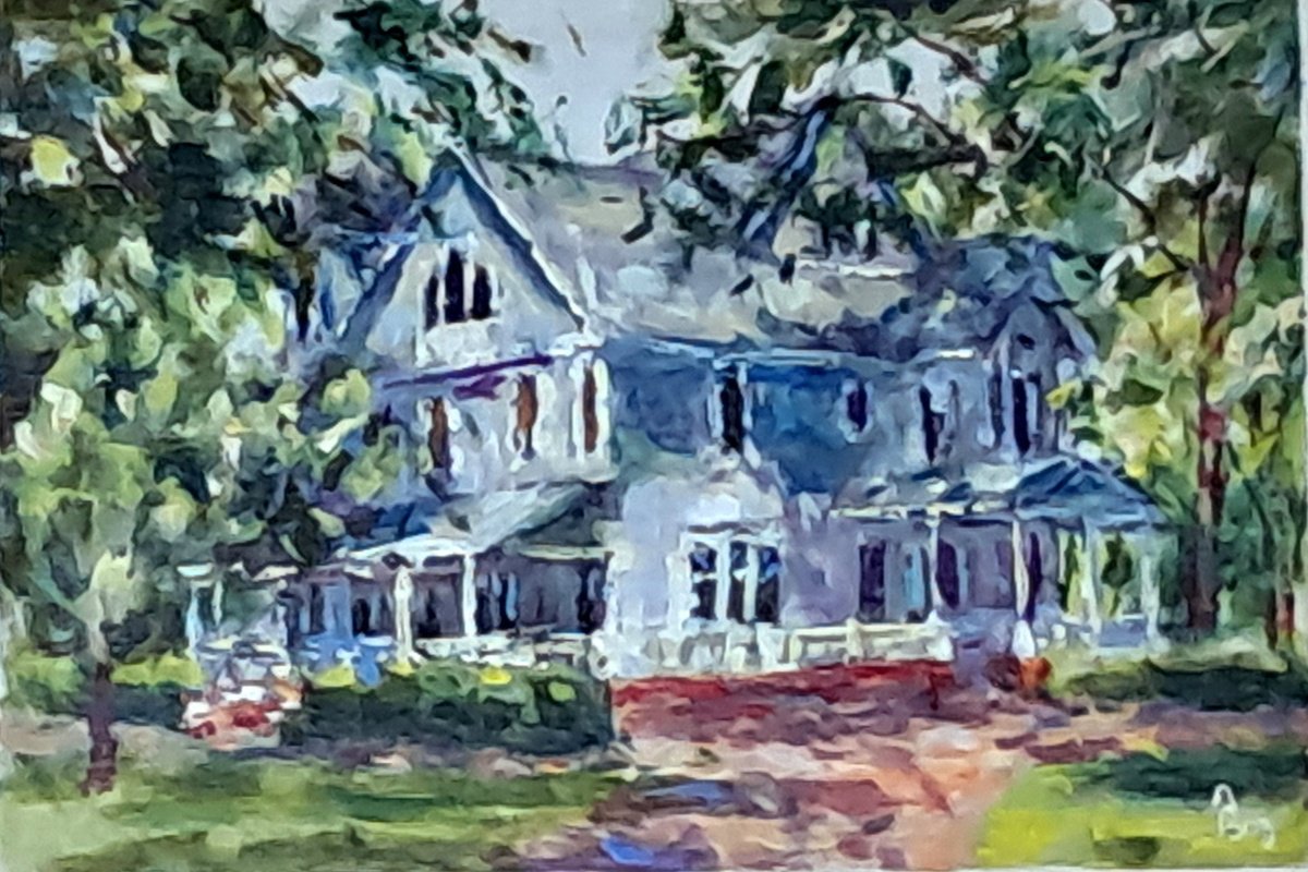  Texan House By Dimitris Voyiazoglou, 16 X 12, Artwork For Sale On Artfinder