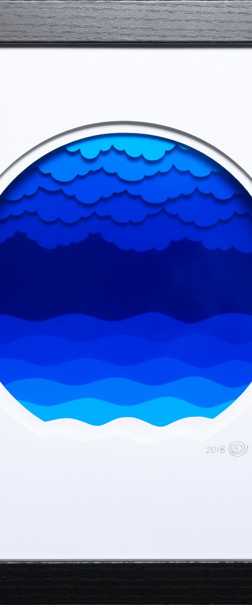 Stormy Pacific Ocean by Olga Skorokhod