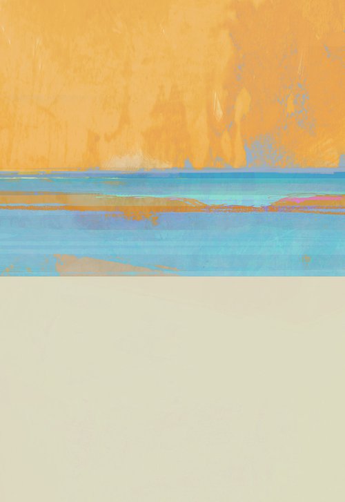 horizon 1 - west wales by Adrian Bradbury