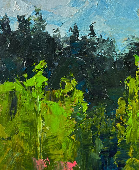 Spring Lake in the Forest