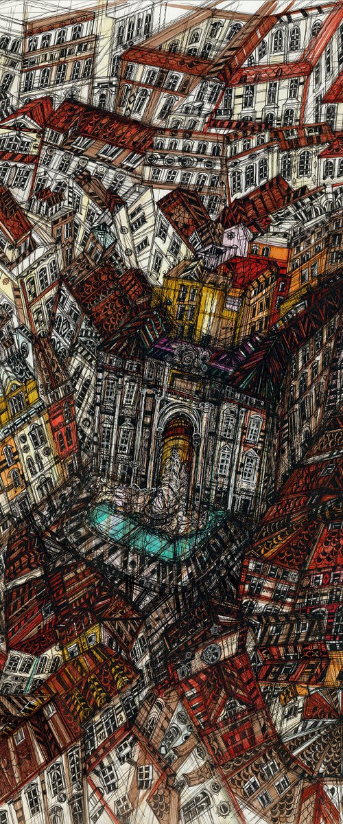 Trevi Fountain by Maria Susarenko