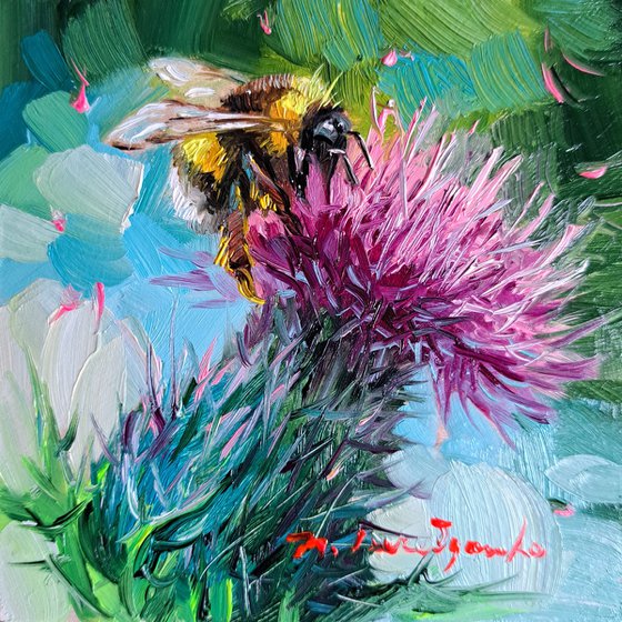 Bumblebee painting