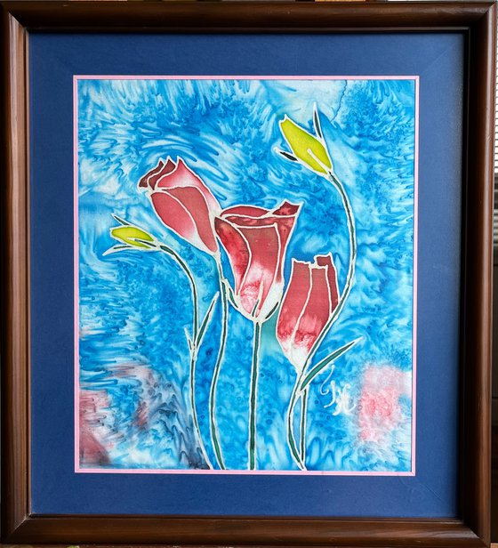 Eustoma Painting