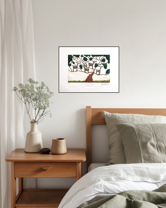Goats in a tree