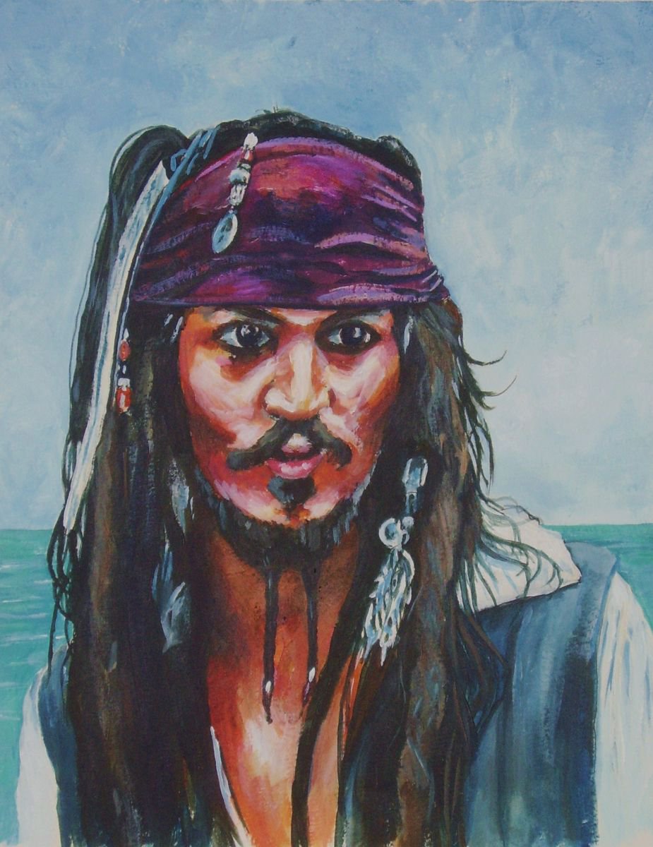 Captain Jack Sparrow by Max Aitken