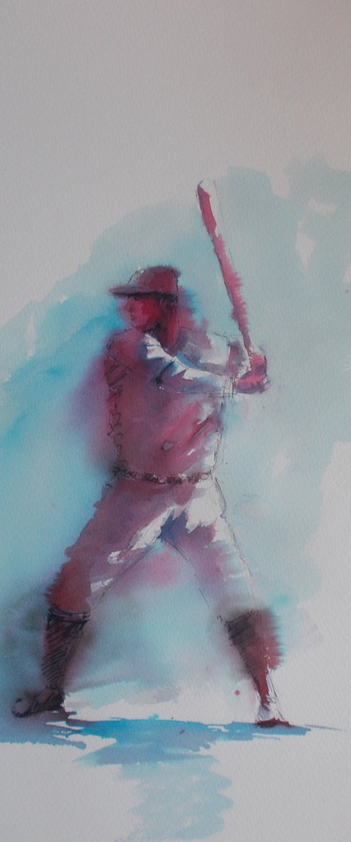 baseball player 19 by Giorgio Gosti