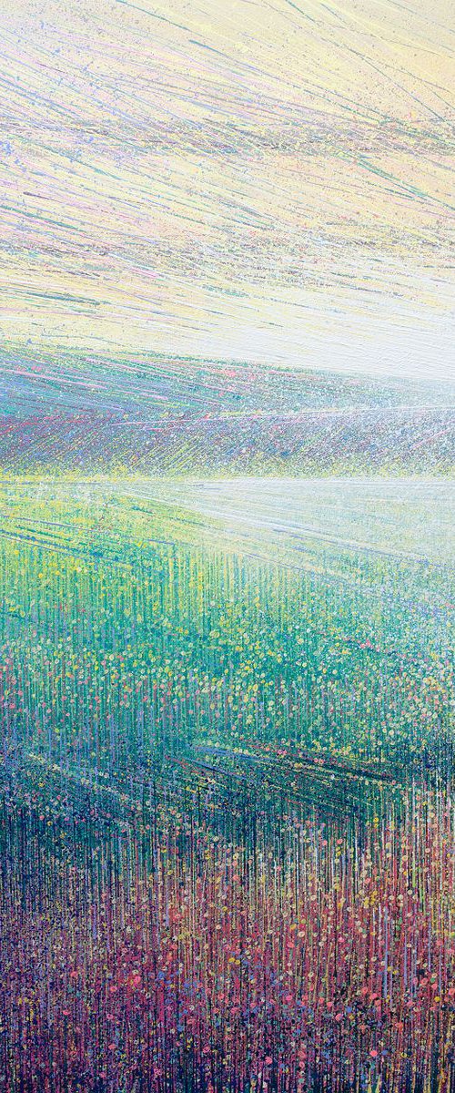 Autumn Meadow At Sunset by Marc Todd