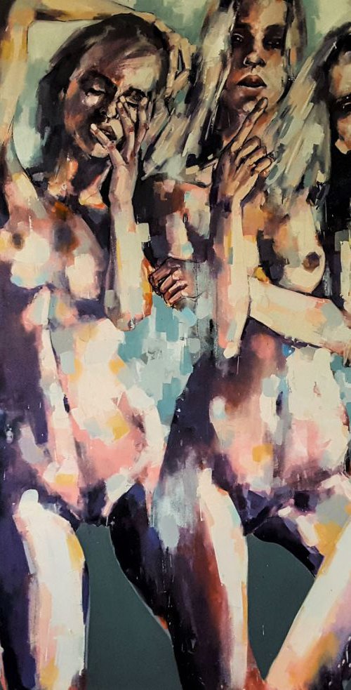 5-22-17 four figures by Thomas Donaldson