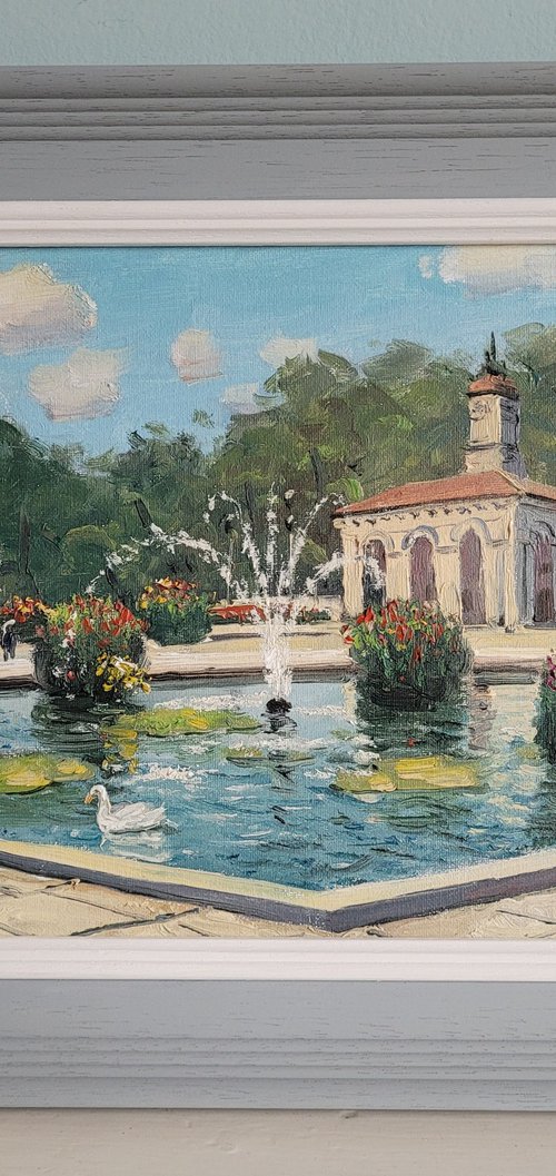 Italian Gardens Hyde Park by Roberto Ponte