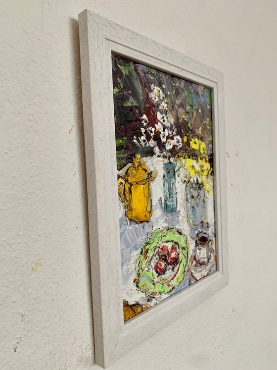 Still life in garden