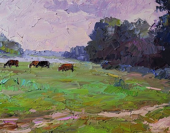 Cows in the Field